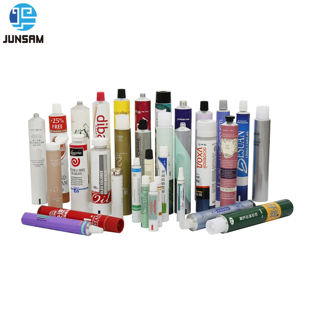 tubes pliables en aluminium