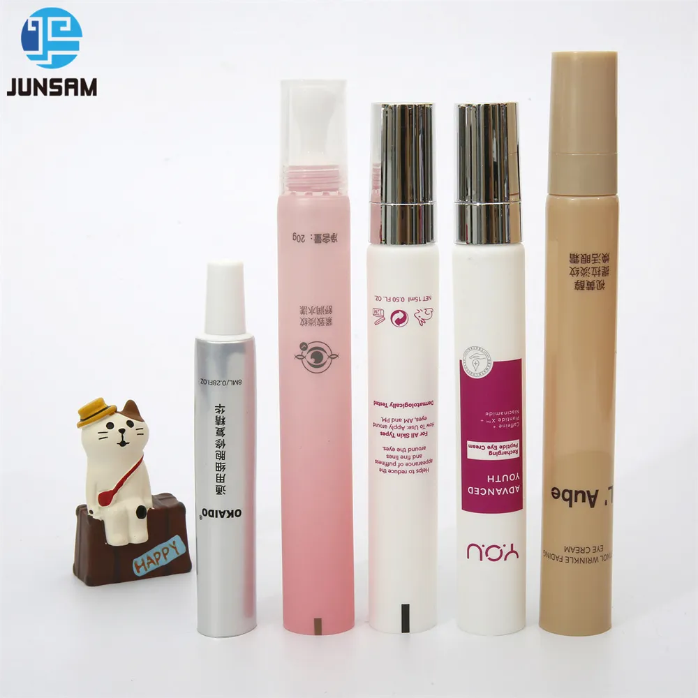 tubes en plastique cosmétiques