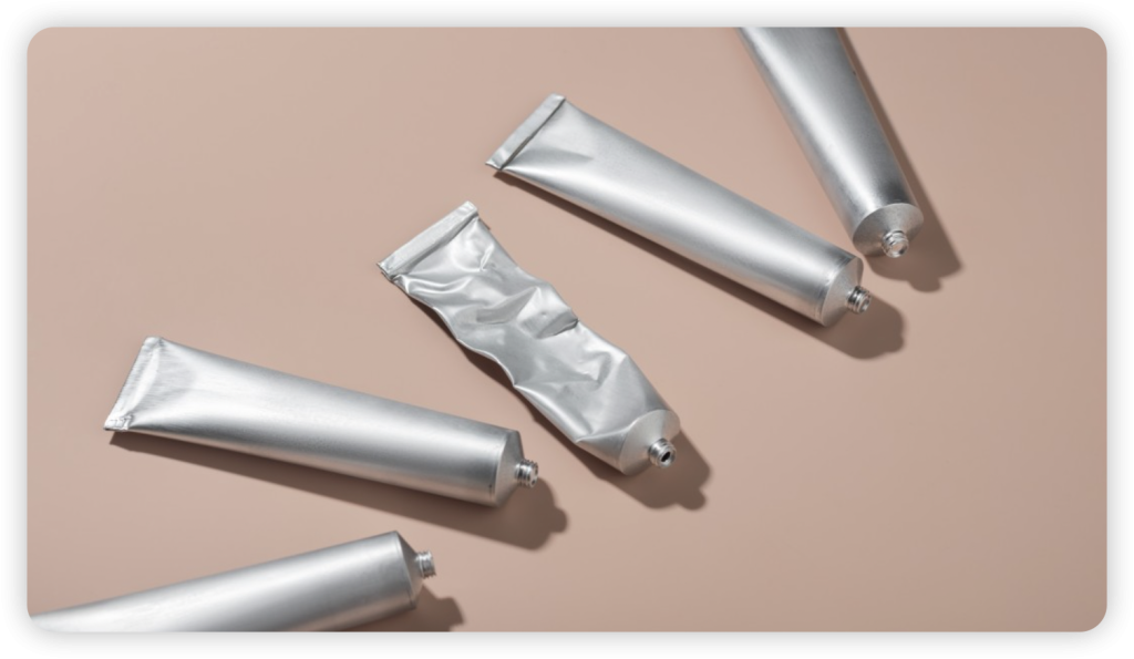 zusammenklappbare Aluminiumrohre